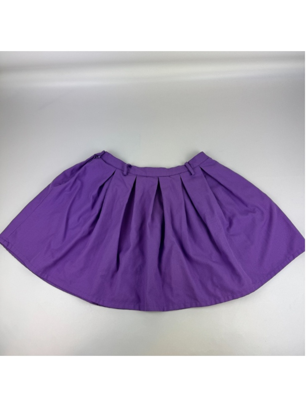 Vintage Hot Topic Womens Size L Pleated Skirt Purple Goth Emo Scene